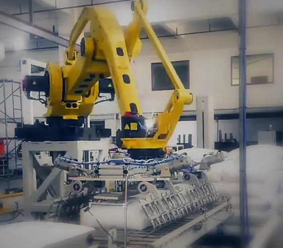 Sistem robot palletizing oleh MK Tech